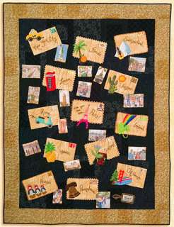 GREETINGS FROM TUCSADELPHIA Travel Quilts Applique NEW  