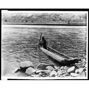  Nez Perce canoe