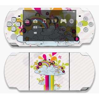  ~Sony PSP Slim 3000 Skin Decal Sticker   Rainbow In The 