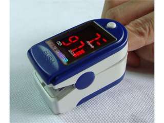 Fingertip Pulse Ox Oximeter Blood Oxygen monitor SpO2  
