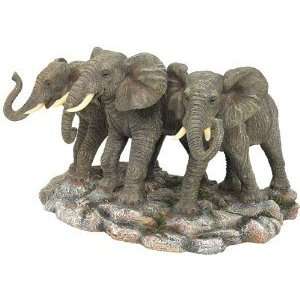  Xoticbrands African Wildlife Elephant Statue Sculpture 