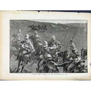 Boer War By Richard Danes Sabres Were Flashing Print
