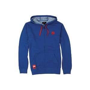  ONE INDUSTRIES CHICO HOODED FLEECE JACKET (LARGE) (ROYAL 