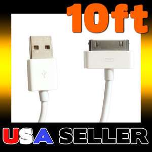   USB Data Sync Cable Charge Cord for APPLE iPhone 3GS 4 iPod Extra Long