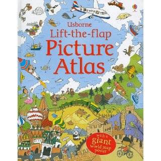 Lift The Flap Picture Atlas Board book by Jane Chisholm