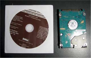Dell Windows 7 Professional 32bit DVD w/ CD KEY   VERY FAST FREE 