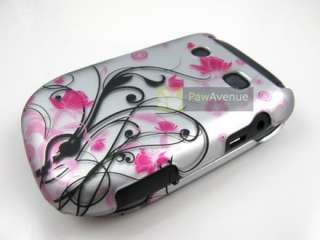PINK VINES Phone Cover Hard Case Blackberry Style 9670  