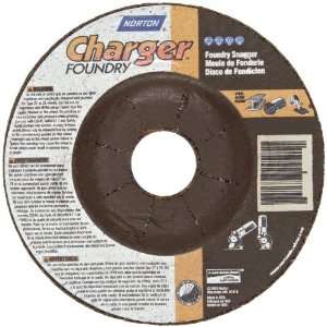 Norton Charger Plus Foundry Depressed Center Abrasive Wheel, Type 27 