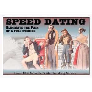  Speed Dating 20x30 poster