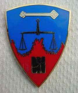   Internal Security Detachment WWII Nuremberg War Crimes Trial Pin