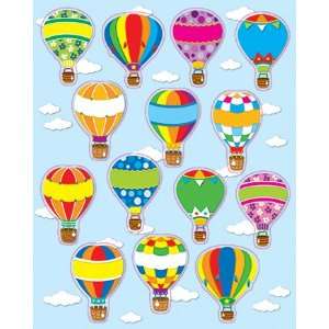  19 Pack CARSON DELLOSA HOT AIR BALLOONS STICKERS 