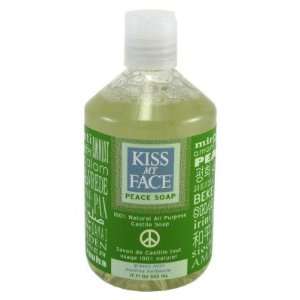  Kiss My Face Peace Soap Grassy Mint Castile 17 oz. (3 Pack 