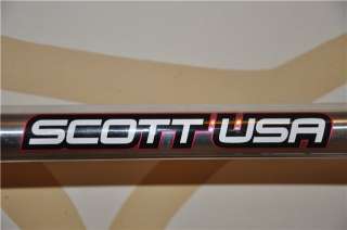 Scott USA Frameset 54s M Fastrax Scandium Light Alloy Tubing  