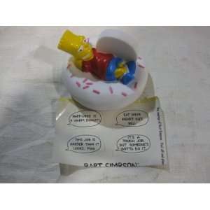  Bart Simpson On A Donut Toy 1993 Toys & Games