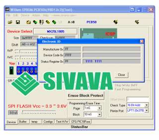 SIVAVA Genuine Willem EPROM Programmer PCB50B ECU BIOS PIC SPI Flash 