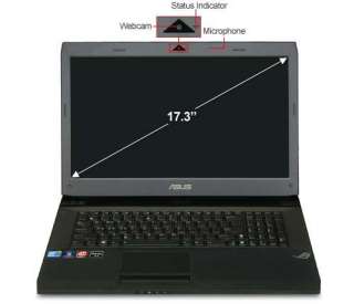 Asus G73JH X3 Gaming Laptop i7 ATI 5870 1920x1080 8GB  