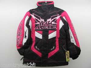   Team Arctic Coat   8 Youth Kids Girls   Pink Jacket   5210 592  