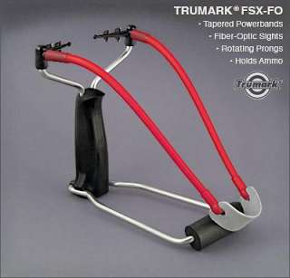 Trumark Slingshot. With Fiber Optic Sights FSX FO  