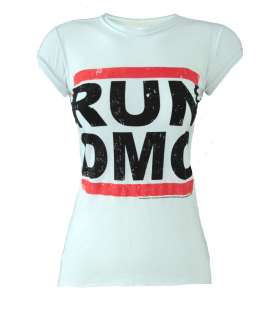 RUN DMC Vintage Womens Ladies Tshirt Amplified New XS,S,M,L,XL  