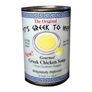 Greek Lemon Chicken Soup (Avgolemono)   Its Greek To Me   12 cans 