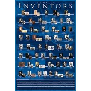  Safari 20155 Famous Inventors Poster   Pack Of 3