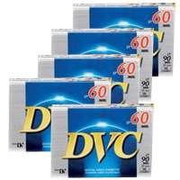 Pack of MiniDV 60min. Cassettes