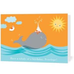  Birthday Greeting Cards   Silly Whale Tea Rose By Night 