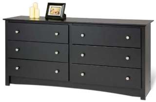 Bedroom Sonoma 5 Drawer Dresser / Chest   Black   NEW  