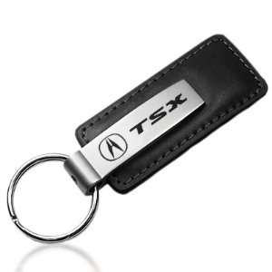  Acura TSX Black Leather Key Chain Automotive