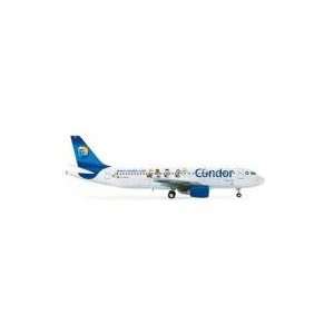  Condor Airbus A320 Peanuts Diecast Airplane Model Toys 