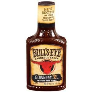 Bulls Eye Barbecue Sauce Guinness Draught Beer Blend   12 Pack