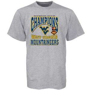West Virginia Mountaineers Ash 2007 NIT Champions T shirt