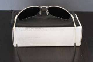 NEW Oakley Whisker Sunglasses Silver with Dark Grey Lens 05 716  