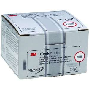  3M 00968 Hookit 6 P1200 Grit Finishing Film Disc, (Box of 