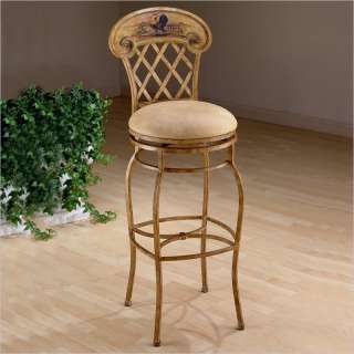 Hillsdale Rooster 26.5 Swivel Counter Bar stool 796995413443  