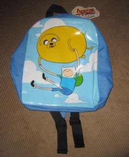   Adventure Time w Finn & Jake Cartoon Mini Backpack School Gift NWT