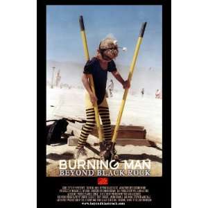  Burning Man Beyond Black Rock   Movie Poster   27 x 40 