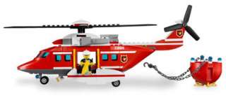 LEGO City Fire Helicopter #7206, Emergency Rescue, NEW  