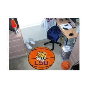  LSU Tigers 29 in. round basketball mat
