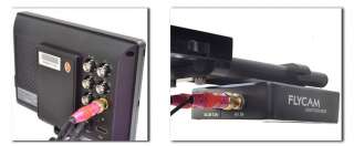 Carbon Fiber Flycam 7300 Arm DV Vest HDMI lcd monitor kit Steadycam 