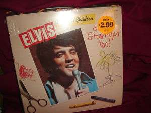 Elvis Presley Sings For Children SEALED US Vinyl LP  