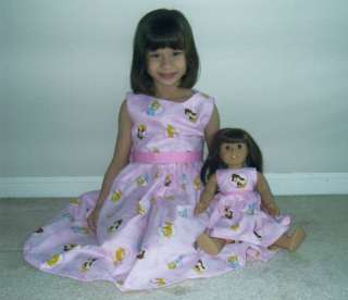Matching 18 Doll Dress Fit American Girl Doll Unique  