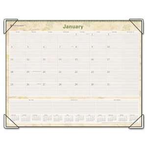  AT A GLANCE LifeLinks Recycled Desk Pad, 22 x 17 