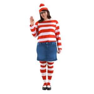  Wheres Waldo   Wenda Adult Plus Costume Health 