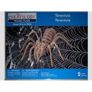    Creatology 3 D Wooden Puzzle Tarantula Spider Toys & Games