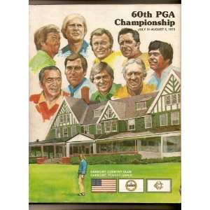  1978 60th PGA championship Program 