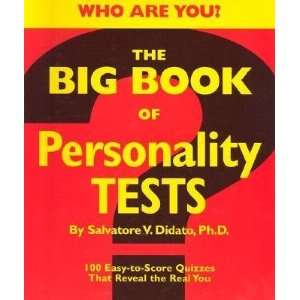  The Big Book of Personality Tests 100 Easy To Score Quizzes 