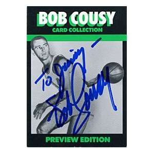  Bob Cousy Autographed / Signed 1993 Cousy Card Collection 