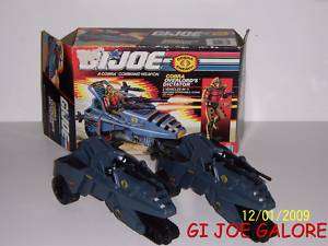 GI JOE3 3/4(OVERLORDS DICTATOR)LOT OF 2(+BOX)MIB)99%  