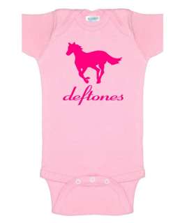 pink deftones baby onsie kids toddler t shirt clothes  